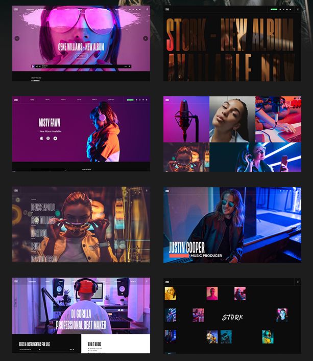 Spectakle破解版(v1.4.50)音乐乐队唱片公司网站模板WordPress主题 - 图片2