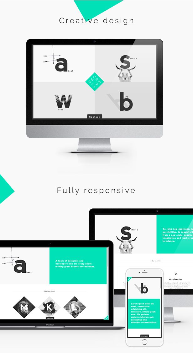 Creativity个人设计师和广告平面设计公司WordPress主题V1.0 - 图片2 Creativity个人设计师和广告平面设计公司WordPress主题V1.0 - 图片2