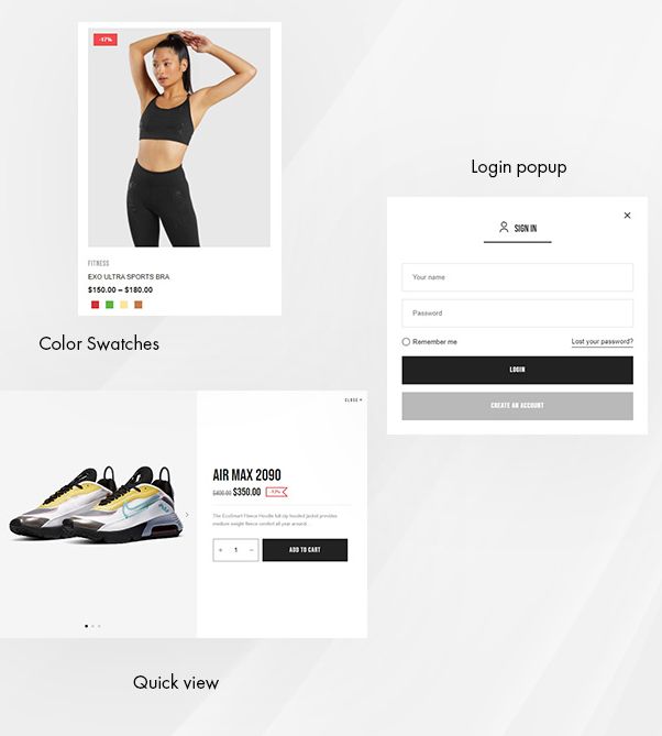 Azeno高性能运动服鞋跨境电商销售WooCommerce主题V1.0.5 - 图片6