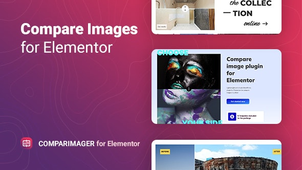Comparimager图片变更前后对比Elementor组件V1.0.0 Comparimager图片变更前后对比Elementor组件V1.0.0