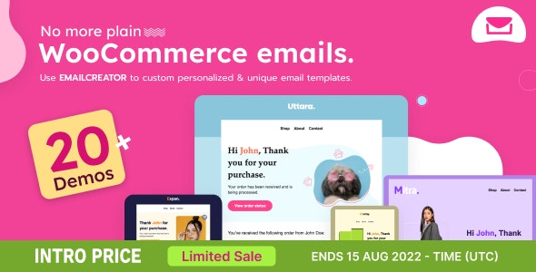 Email Creator商店营销邮件定制器WooCommerce插件1.1.2 Email Creator商店营销邮件定制器WooCommerce插件1.1.2