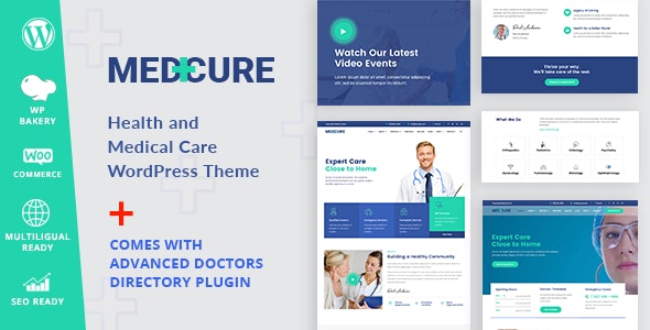 Medcure医院诊所和医疗保健机构WordPress主题V1.1.4 - 图片1 Medcure医院诊所和医疗保健机构WordPress主题V1.1.4 - 图片1