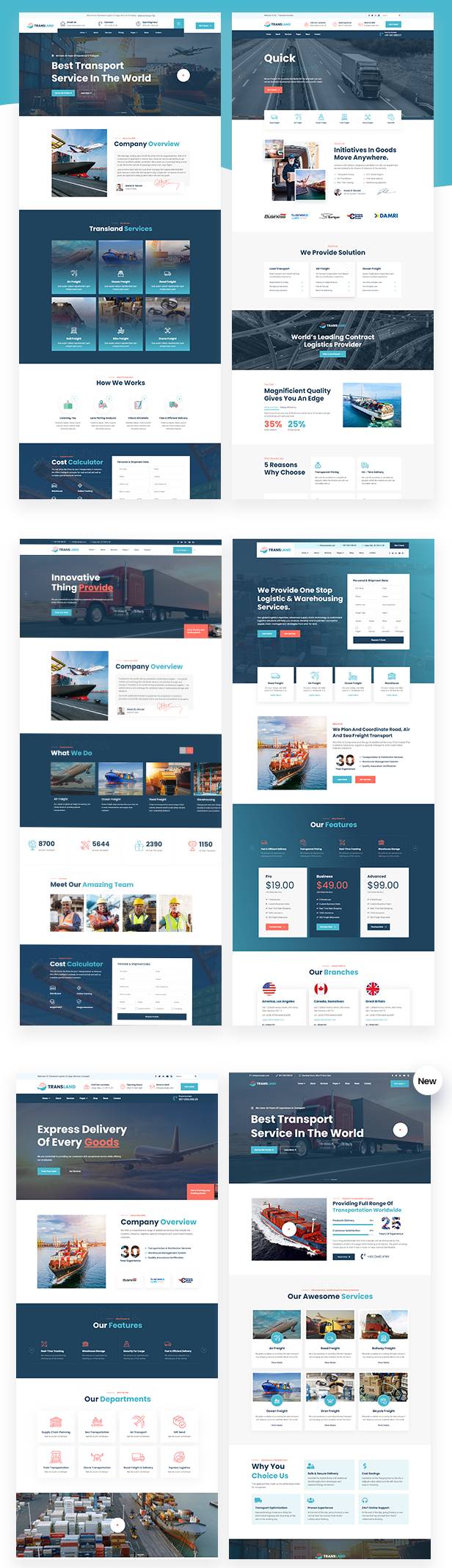 Transland(v2.3.0)含6演示快递物流企业网站WordPress主题 - 图片2 Transland(v2.3.0)含6演示快递物流企业网站WordPress主题 - 图片2