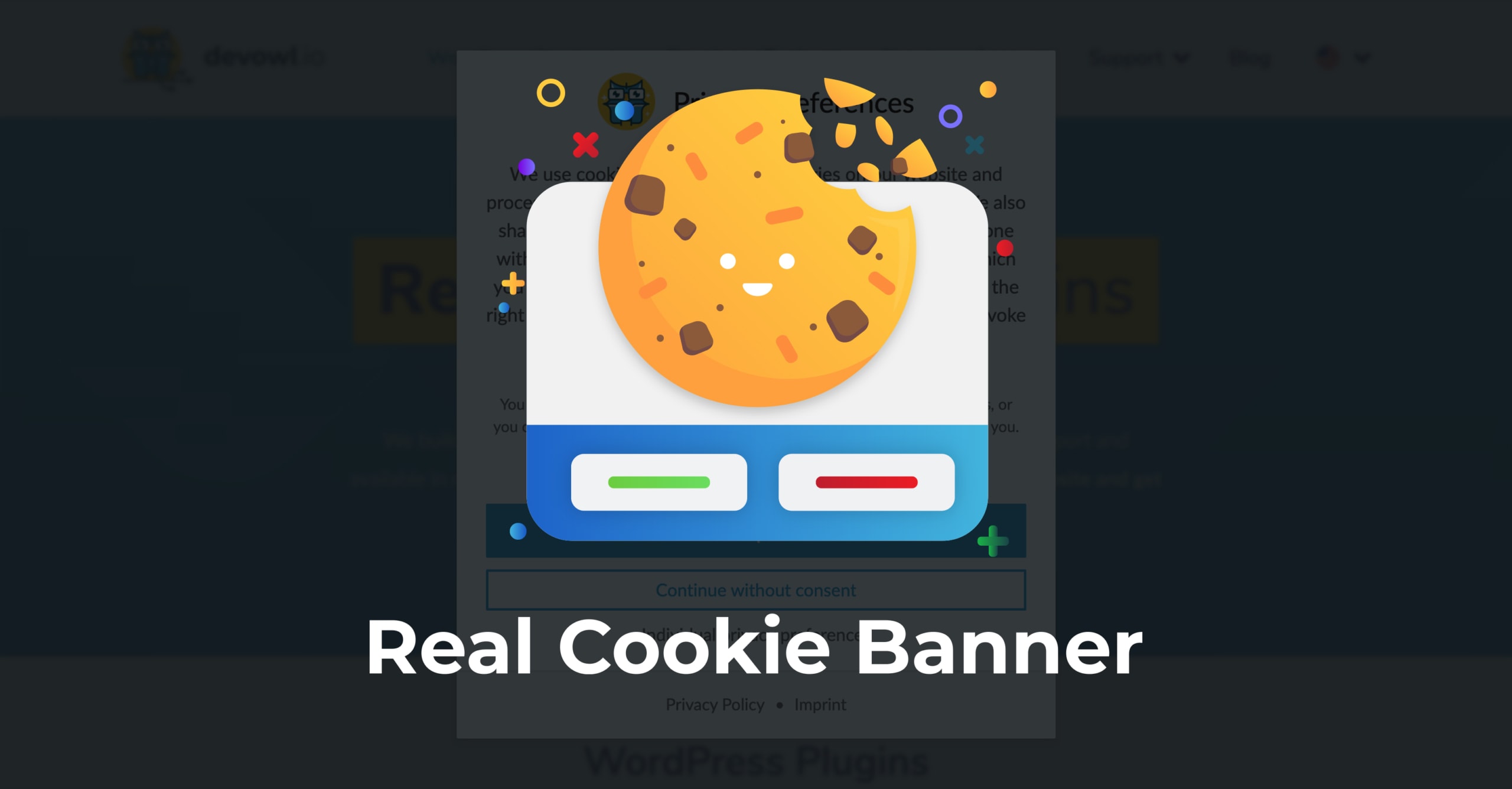 Real Cookie Banner PRO法规GPDR遵循WordPress插件 Real Cookie Banner PRO法规GPDR遵循WordPress插件