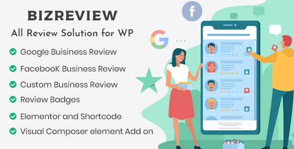 BizReview(v2.6.6)生意业务和服务评价评分WordPress插件 BizReview(v2.6.6)生意业务和服务评价评分WordPress插件