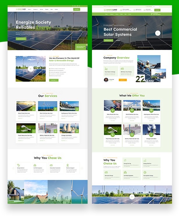 Energyland v1.3.1_WordPress新能源企业网站主题 - 图片2 Energyland v1.3.1_WordPress新能源企业网站主题 - 图片2