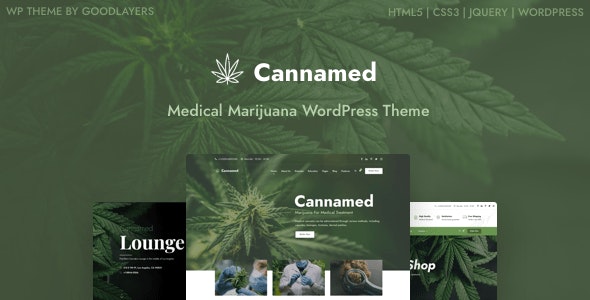 WordPress主题Cannamed医用原材料和药品生产商网站模板V1.0.7 WordPress主题Cannamed医用原材料和药品生产商网站模板V1.0.7