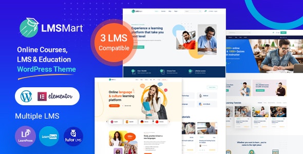 LMSmart(v1.7.1)在线学习平台和网络课堂WordPress主题 - 图片1 LMSmart(v1.7.1)在线学习平台和网络课堂WordPress主题 - 图片1