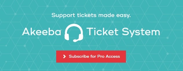 Akeeba Ticket System Pro售后服务支持工单Joomla插件V5.3.3 - 图片1 Akeeba Ticket System Pro售后服务支持工单Joomla插件V5.3.3 - 图片1