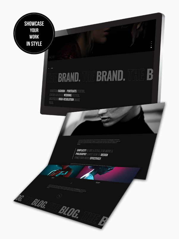 CreativeY创意十足摄影设计作品集WordPress主题V1.0 - 图片2