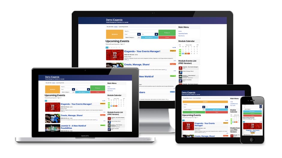 iCagenda Pro带日历活动管理器Joomla插件V3.8.21 带中文支持 含组件 - 图片2