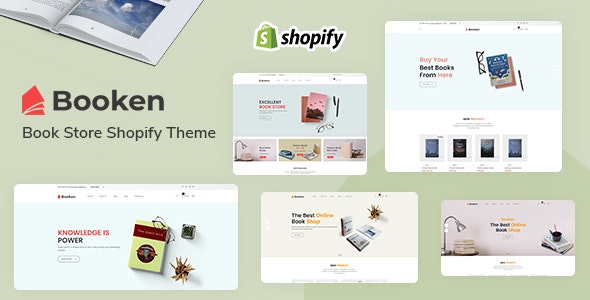 Booken书店书城和电子书籍销售商城Shopify主题V1.0.2 Booken书店书城和电子书籍销售商城Shopify主题V1.0.2