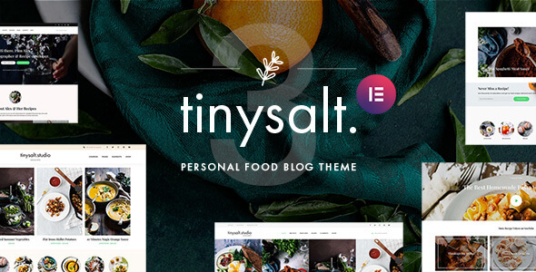 WordPress主题TinySalt个人美食烹饪博客网站模板V3.5.1版 - 图片1 WordPress主题TinySalt个人美食烹饪博客网站模板V3.5.1版 - 图片1