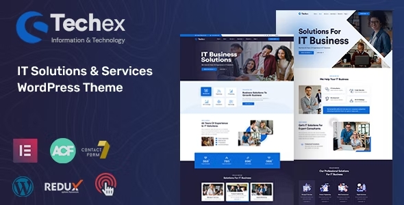 WordPress主题Techex高科技公司IT解决方案建站模板 - 图片1 WordPress主题Techex高科技公司IT解决方案建站模板 - 图片1