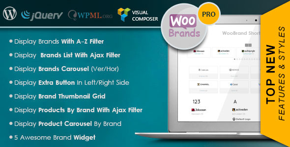 WooCommerce Brands Pro产品品牌展示插件V4.5.0 WooCommerce Brands Pro产品品牌展示插件V4.5.0