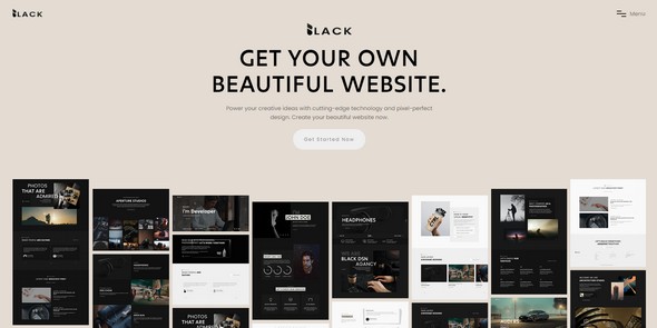 Blackdsn汉化版V1.3.1 创意Ajax作品集网站WordPress主题 - 图片2 Blackdsn汉化版V1.3.1 创意Ajax作品集网站WordPress主题 - 图片2