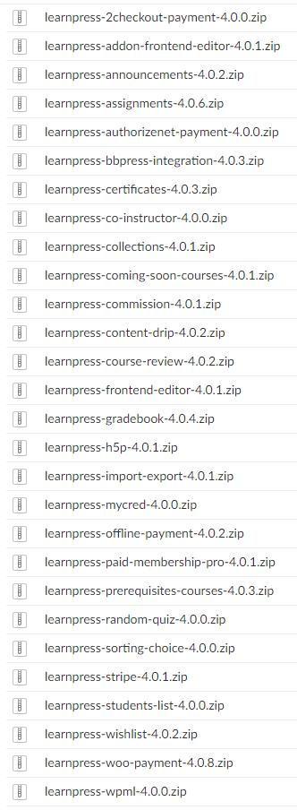 LearnPress PRO含28套在线学习课程管理扩展组件集V4.2.3.6 - 图片2