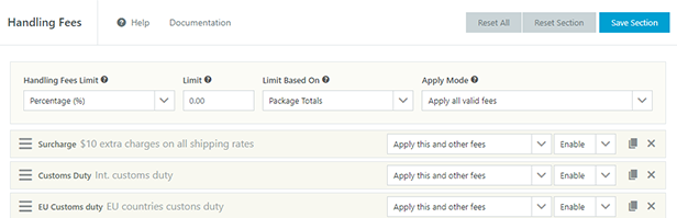 灵活运费表WooCommerce插件Shipping Rate Table V1.0-2