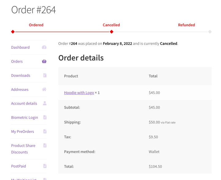 WooCommerce Order Progress Bar 1.0.2 订单履行进度条插件-3