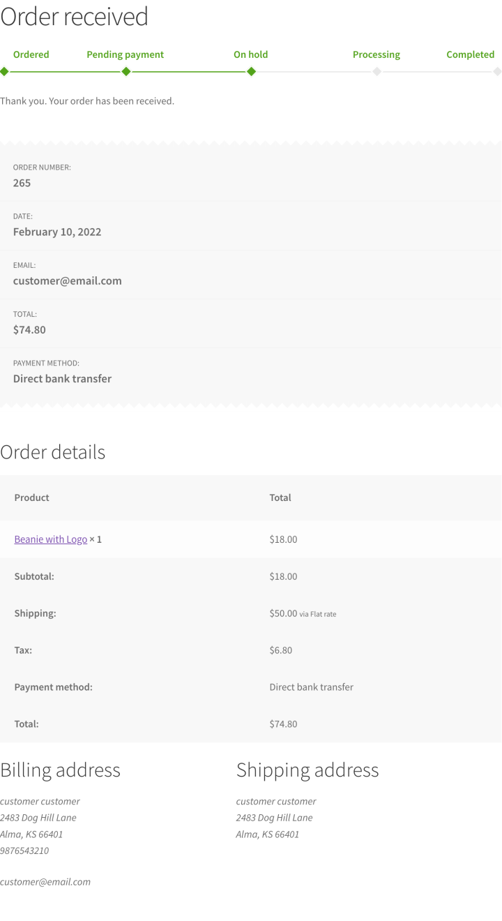 WooCommerce Order Progress Bar 1.0.2 订单履行进度条插件-4
