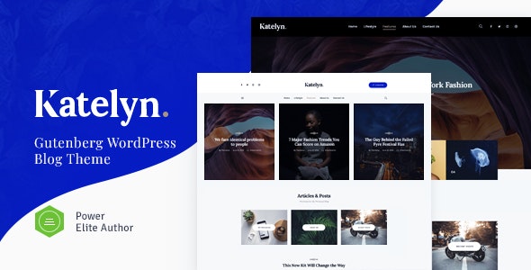 WordPress主题Katelyn 1.0.8 创意古腾堡博客网站模板 - 图片1 WordPress主题Katelyn 1.0.8 创意古腾堡博客网站模板 - 图片1