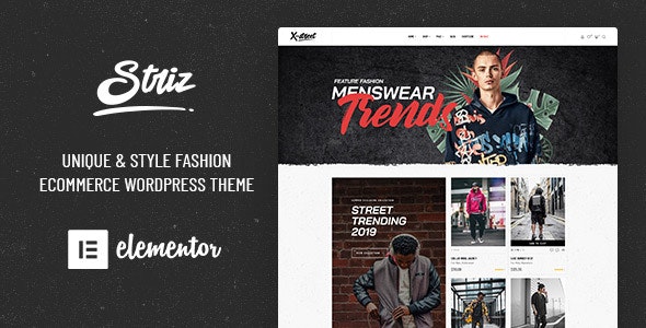 Striz v2.0.4_WordPress潮服街头服饰跨境电商主题 - 图片1 Striz v2.0.4_WordPress潮服街头服饰跨境电商主题 - 图片1