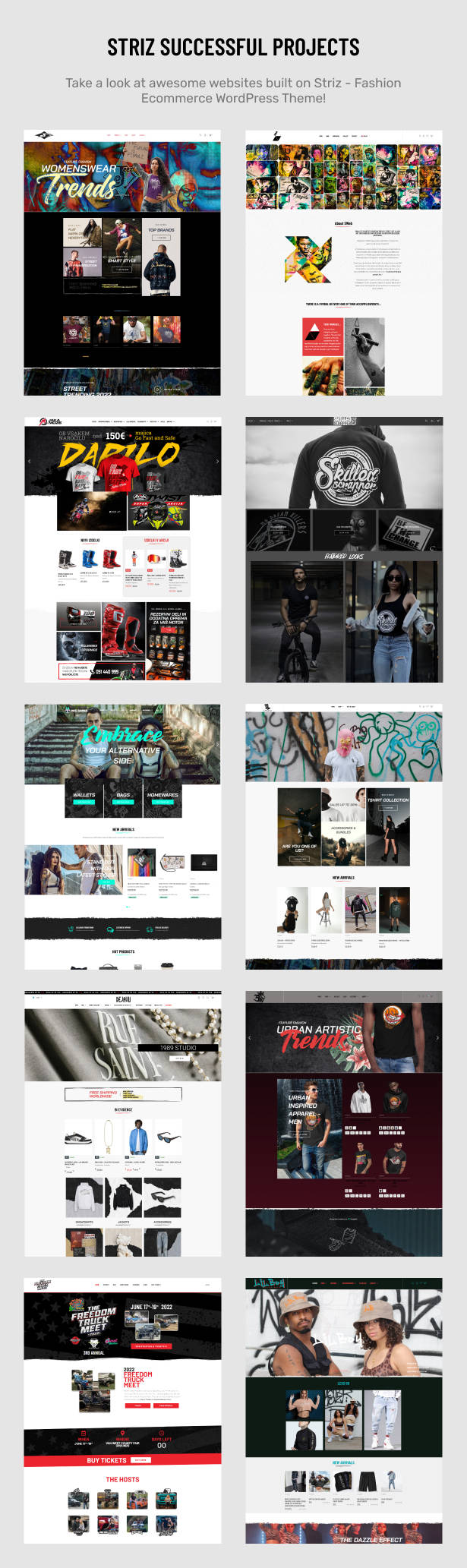 Striz v2.0.4_WordPress潮服街头服饰跨境电商主题 - 图片2 Striz v2.0.4_WordPress潮服街头服饰跨境电商主题 - 图片2