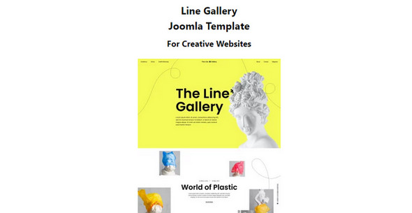 Line Gallery | Joomla艺术馆和博物馆网站Yootheme模板Quickstart 3.x Line Gallery | Joomla艺术馆和博物馆网站Yootheme模板Quickstart 3.x