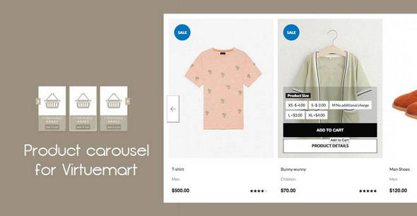 Products carousel for Virtuemart 4.0.5 商品轮播器Joomla插件 Products carousel for Virtuemart 4.0.5 商品轮播器Joomla插件