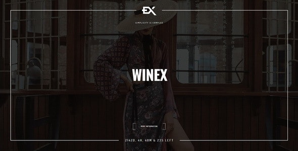 Winex创意即将推出落地页HTML5网站模板V1.0 Winex创意即将推出落地页HTML5网站模板V1.0