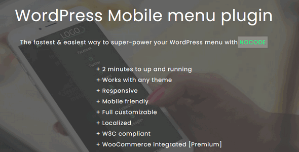 Mobile Menu Premium 2.8.2.7 手机菜单生成器WordPress插件 Mobile Menu Premium 2.8.2.7 手机菜单生成器WordPress插件