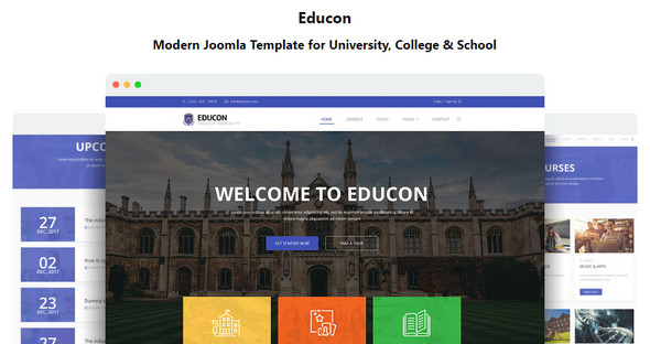 Educon院校教育机构网站Joomla主题V4.0.1 Educon院校教育机构网站Joomla主题V4.0.1