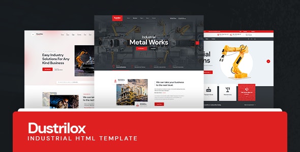 Dustrilox电力能源工业网站HTML5模板V1.2 Dustrilox电力能源工业网站HTML5模板V1.2