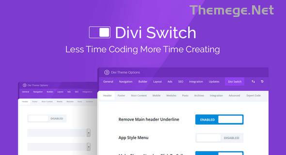Divi Switch Pro破解版4.0.19 自定义配置选项WordPress插件 Divi Switch Pro破解版4.0.19 自定义配置选项WordPress插件