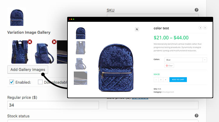 额外产品变体图库WooCommerce插件AVIG 1.3.17 - 图片1 额外产品变体图库WooCommerce插件AVIG 1.3.17 - 图片1