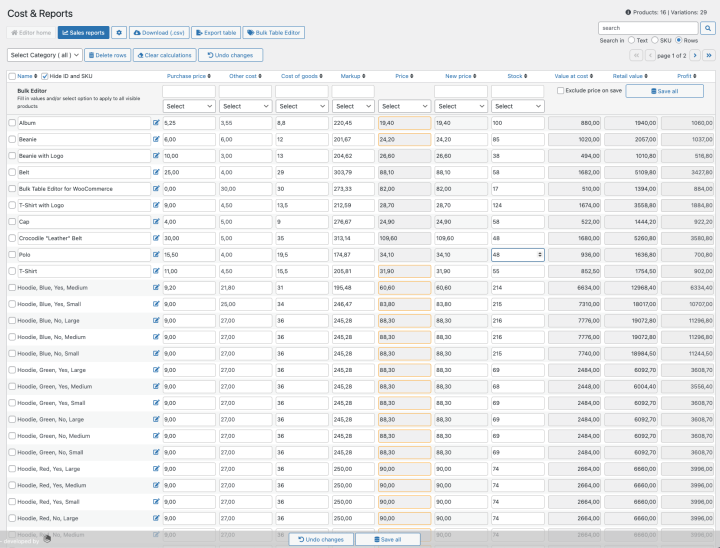 WooCommerce Cost & Reports 3.0.27 商品利润和收入报表插件-1 WooCommerce Cost & Reports 3.0.27 商品利润和收入报表插件-1