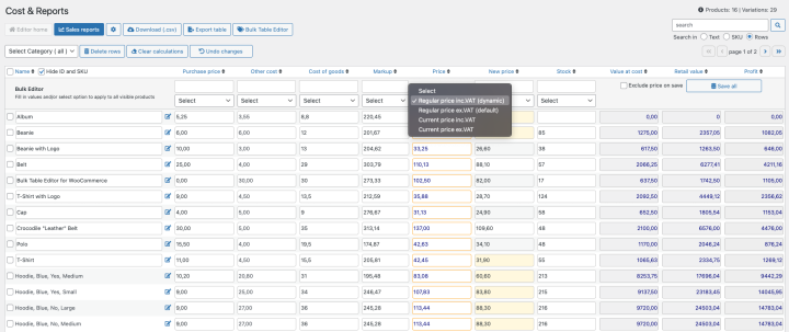 WooCommerce Cost & Reports 3.0.27 商品利润和收入报表插件-3 WooCommerce Cost & Reports 3.0.27 商品利润和收入报表插件-3