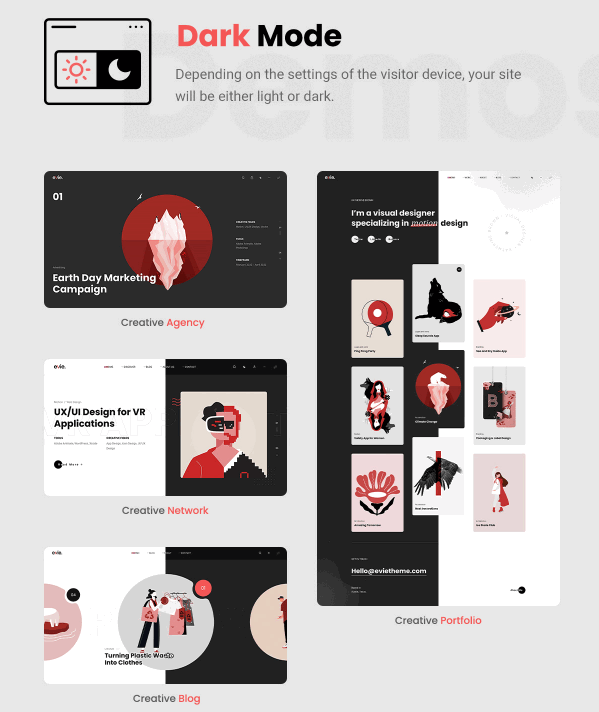 Evie 1.2.0 插图插画平面设计师作品集WordPress主题 - 图片2 Evie 1.2.0 插图插画平面设计师作品集WordPress主题 - 图片2