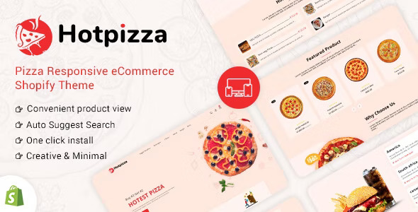 HotPizza披萨快餐店网站Shopify主题V1.0 HotPizza披萨快餐店网站Shopify主题V1.0
