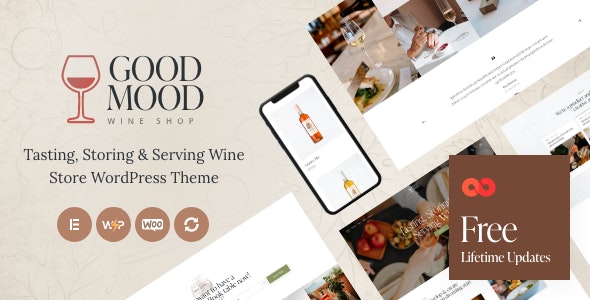 Good Mood葡萄酒庄餐厅网站WordPress主题V1.10版 - 图片1 Good Mood葡萄酒庄餐厅网站WordPress主题V1.10版 - 图片1