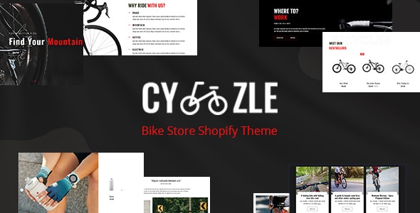 Cyzle自行车和骑行配件销售网站Shopify主题V1.0 Cyzle自行车和骑行配件销售网站Shopify主题V1.0