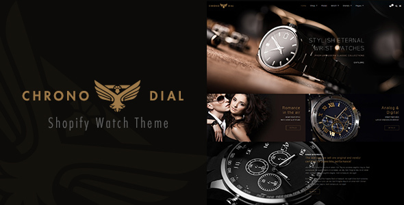 Chrono Dial奢华手表专卖店独立网站Shopify主题 - 图片1 Chrono Dial奢华手表专卖店独立网站Shopify主题 - 图片1