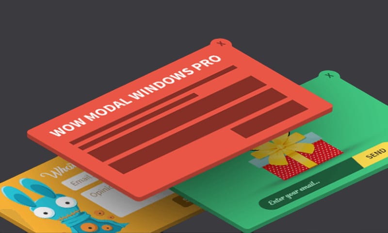 Modal Windows Pro模态弹出窗口设计WordPress插件 Modal Windows Pro模态弹出窗口设计WordPress插件