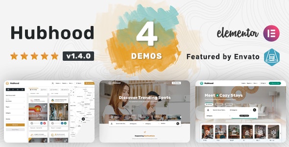 Hubhood商业广告分类目录列表网站WordPress主题V1.5.4.5 Hubhood商业广告分类目录列表网站WordPress主题V1.5.4.5