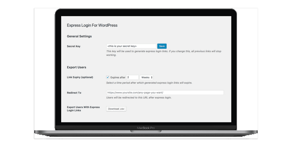Express Login Pro自动快速安全免密登陆WordPress插件 Express Login Pro自动快速安全免密登陆WordPress插件