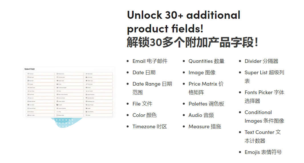 CFields Pro个性化产品字段管理器WooCommerce插件 - 图片2