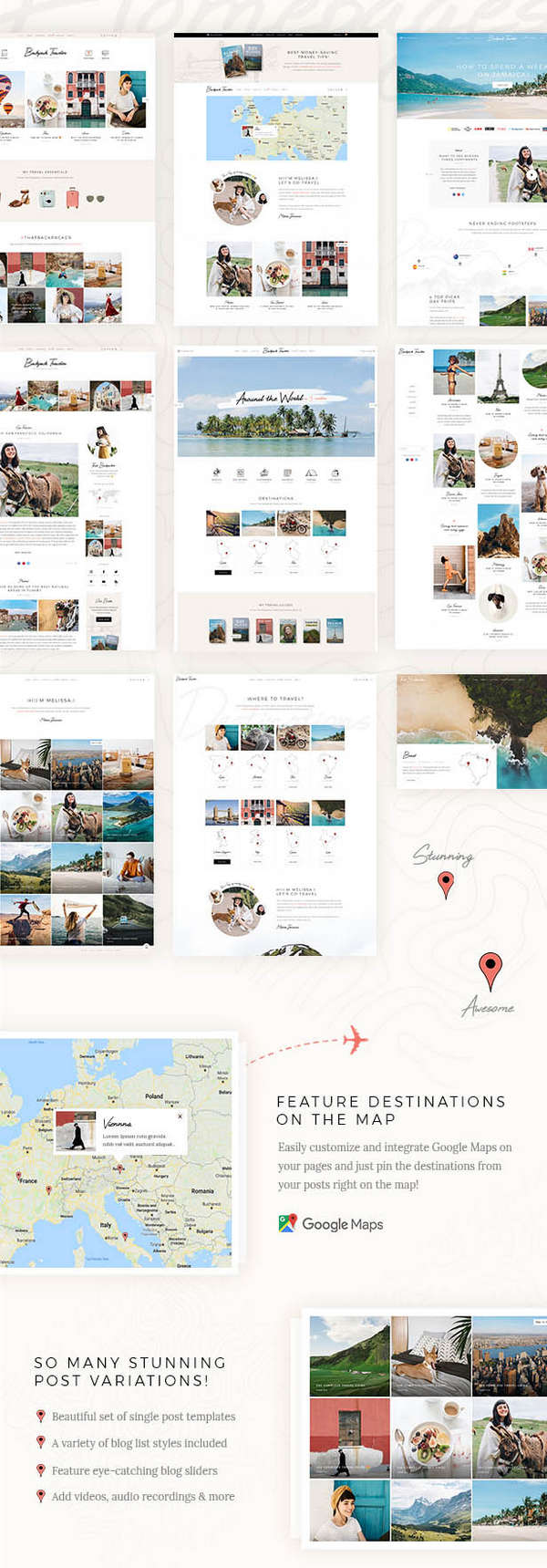 Backpack旅游博主博客网站WordPress主题V2.7 - 图片2 Backpack旅游博主博客网站WordPress主题V2.7 - 图片2