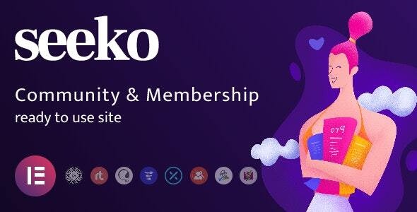 Seeko现代社区网站构建器WordPress主题 Seeko现代社区网站构建器WordPress主题