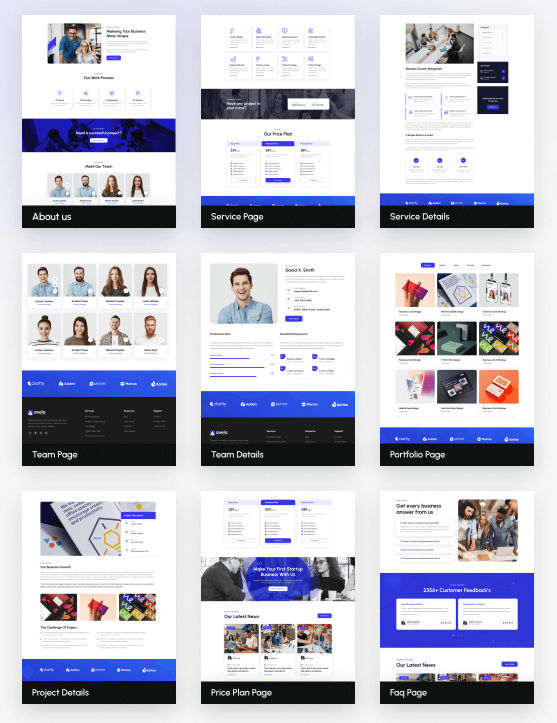 Axela(v1.1.5)网站建设和Web开发公司WordPress主题 - 图片2