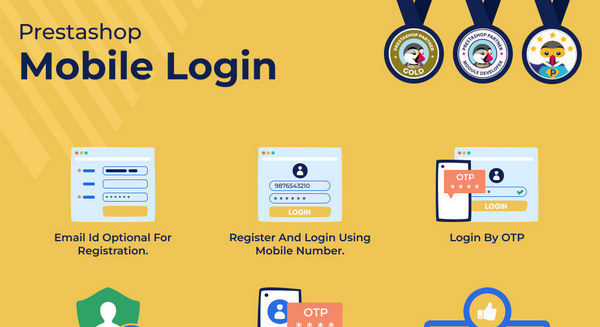 OTP Login手机号登陆和OTP短信验证码注册Prestashop插件 OTP Login手机号登陆和OTP短信验证码注册Prestashop插件